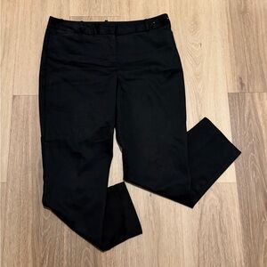 Liz Claiborne Emma Classic Black Pants size 10